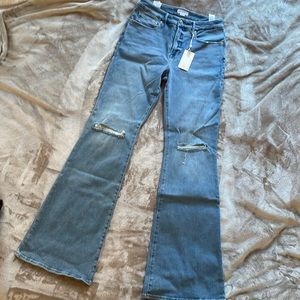 Good American GOOD LEGS FLARE size 6 BRAND NEW